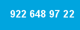 922 648 97 22 922 648 97 22